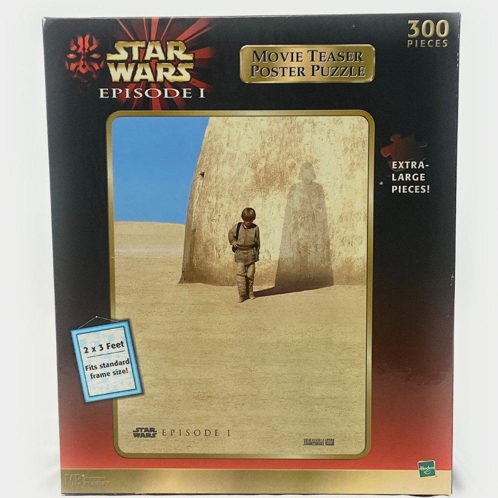 Star Wars Episode I Movie Teaser 300 Piece Puzzle